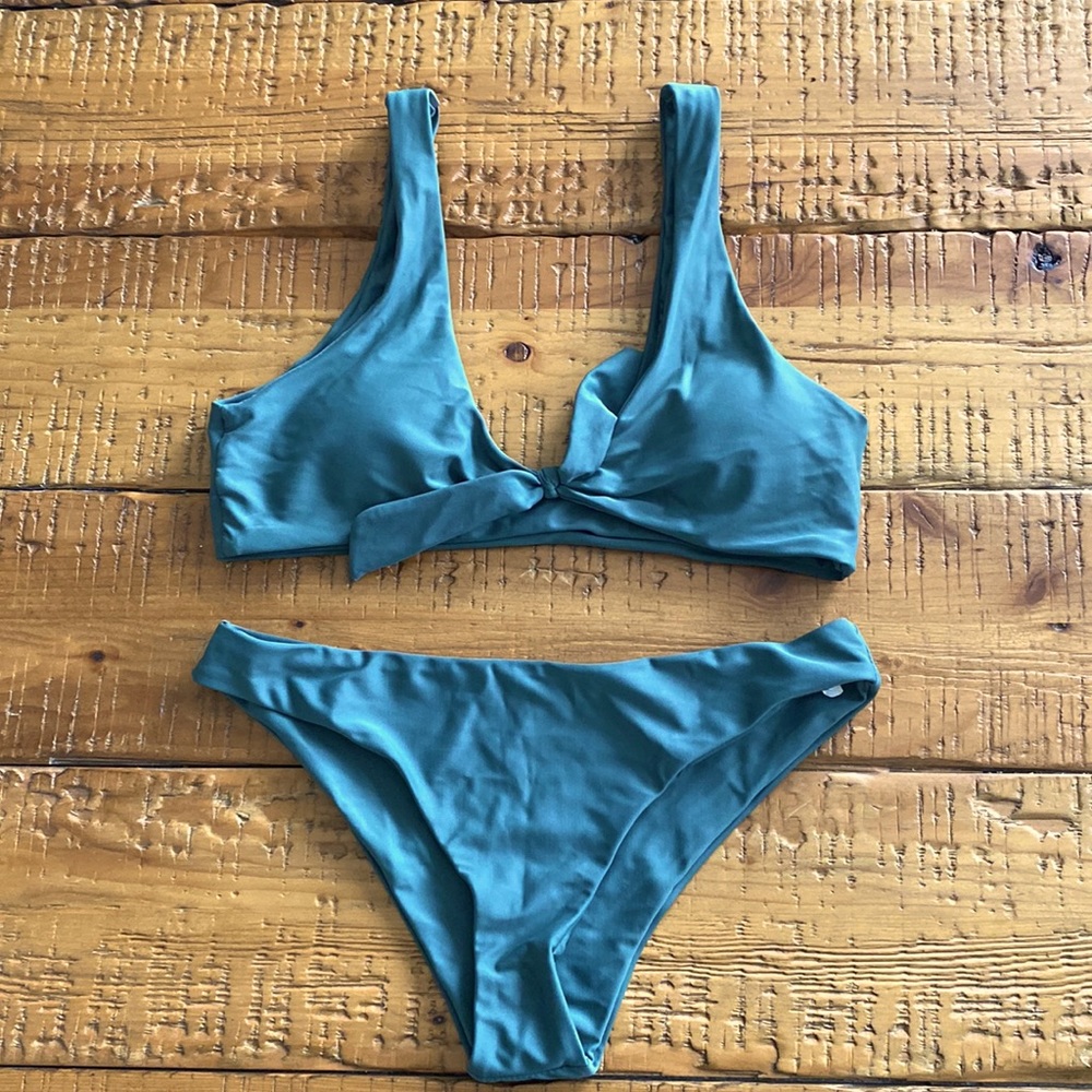 Green bikini
